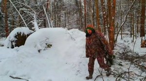 26.?ВЫЖИВАНИЕ в лесу _ В ДИКОЙ ПРИРОДЕ ЗИМОЙ БЕЗ НИЧЕГО _ ТАЙНЫ ВЫЖИВАНИЯ _ ХОЛОДНАЯ СТИРКА