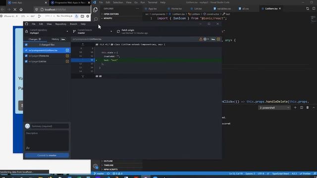 Building an iOS, Android, & Web App Using JavaScript/React/Ionic/Firebase (13/15: DEPLOY TO WEB) смотреть онлайн