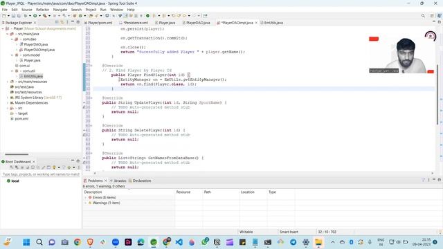 Maven Project Complete Tutorial Using Hibernate ORM JPA - ( CRUD using JPQL NamedQuery Entity Class смотреть онлайн