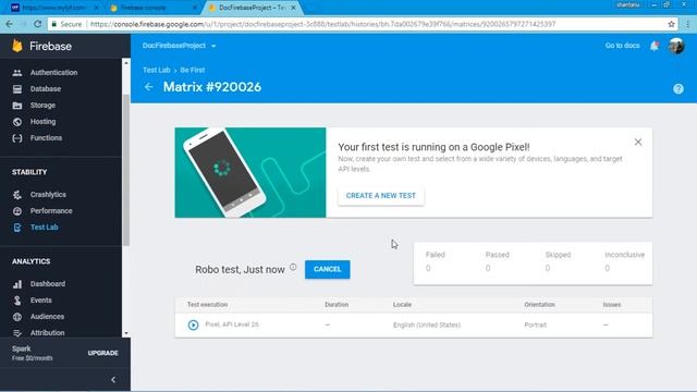How to test an android app with firebase смотреть онлайн