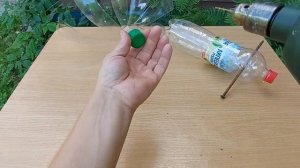 Ветряк из пластиковых бутылок своими руками! Как избавиться от птиц.