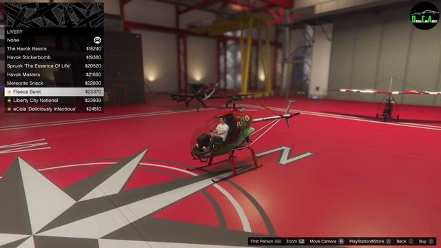 GTA 5 Smuggler's Run DLC (Customizing ALL New Aircraft in Hangar) смотреть онлайн