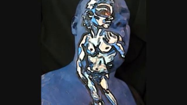 Face Paint Art fun! Artist James Kuhn. смотреть онлайн