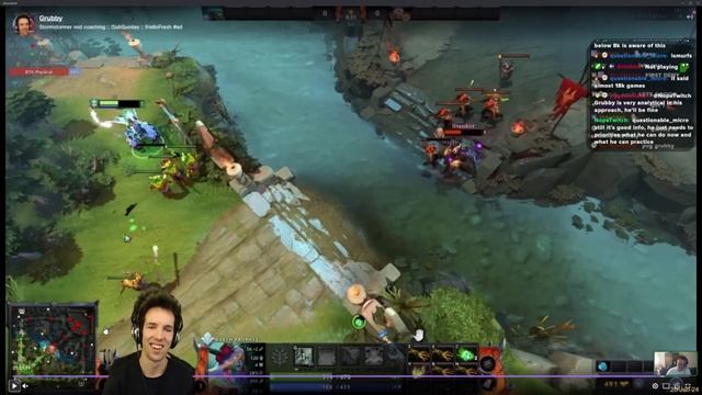 Sweaty 1v1 against PRO PLAYER Stormstormer - Dota 2 - Grubby смотреть онлайн