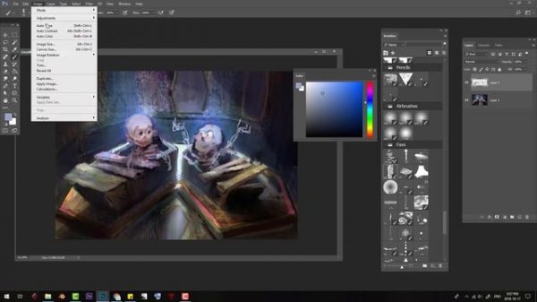 Digital Art Using 3D and 2D Techniques plus Q&A