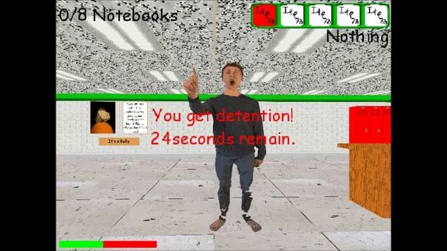 New Items, New Features, Ending & More in Full Game Public Demo! Baldi's Basics смотреть онлайн