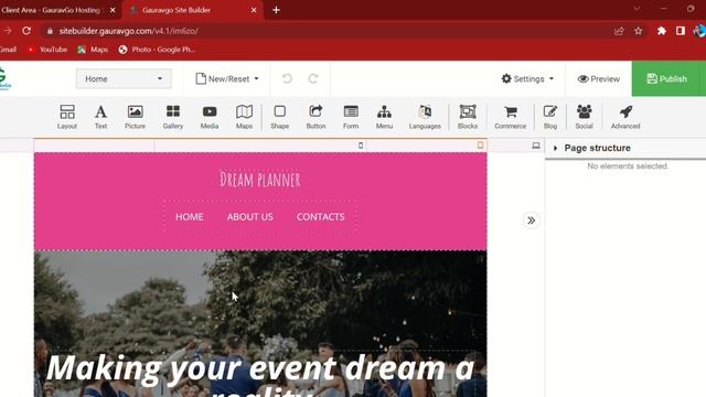 GauravGo Technologies || How to create a website using WordPress and GauravGo Site Builder || смотреть онлайн