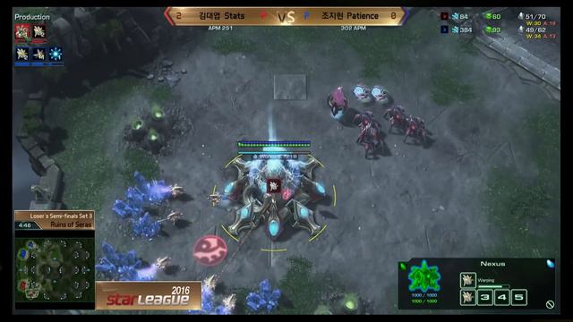 [SSL 2016 S1] Stats vs Patience Loser's Semifinals set3 -EsportsTV, Starcraft 2 смотреть онлайн