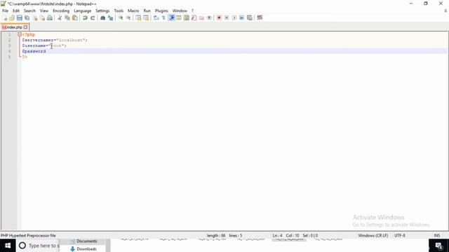 How to make connection PHP to a database on localhost Wamp server смотреть онлайн