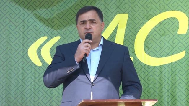 Магарамкентский район. С.Оружба. Закладка камня под строительство мечети. Фарид Ахмедов. смотреть онлайн