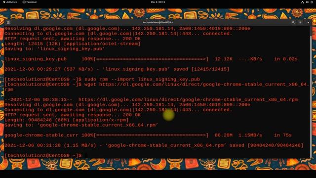 How to Install Chrome Browser on CentOS Stream 9 | Installing Google Chrome Browser on CentOS 9 смотреть онлайн