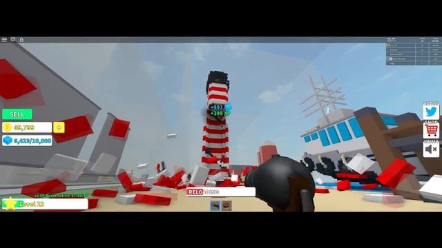 СИМУЛЯТОР РАЗРУШИТЕЛЯ РОБЛОКС + КОД НА 2 XP | Система уничтожения | Destruction Simulator ROBLOX смотреть онлайн