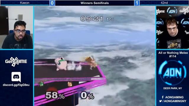 AON Melee #114 Kaeon Vs 42nd Winners Semifinals смотреть онлайн