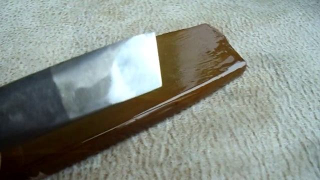 Заточные бруски из найденных камней. Проба на "зуб". смотреть онлайн