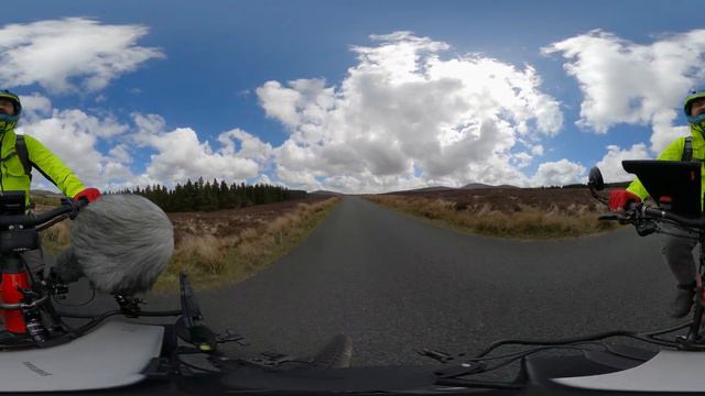 Wicklow Mountains - Sally Gap To Laragh : 8K VR 360 Irish Cycling : Virtual Bike Ride Ireland