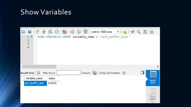 MySQL: Global Variables and Starting/Stopping Server смотреть онлайн