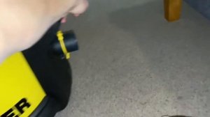 2002 karcher t201 commercial vacuum cleaner after refurb + demo