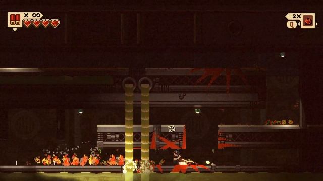 A Celeste like game but with a bulletproof Umbrella & a Gun | Gunbrella gameplay смотреть онлайн