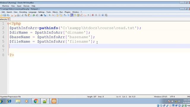 PHP Dir Name Extension Filename With pathinfo Function Urdu смотреть онлайн