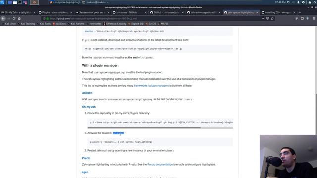 ZSH SHELL + OH MY ZSH (Instalação e Plugins) - Linux e Mac [Tutorial] смотреть онлайн