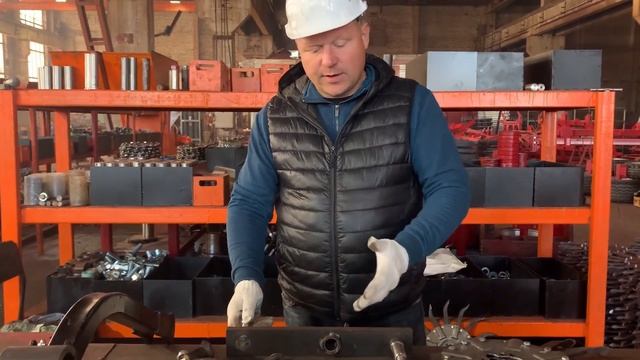 Рабочий орган бороны мотыги ротационной (БМР) от Завода Автотехнологий смотреть онлайн