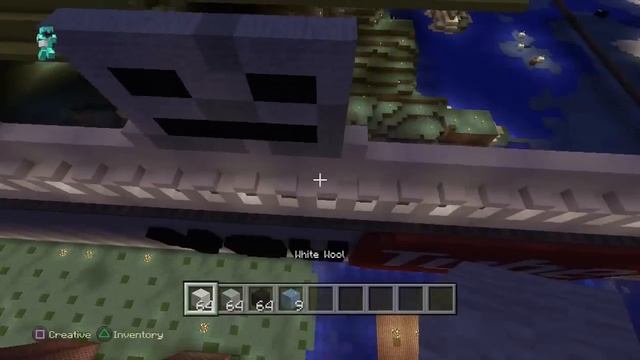 Minecraft PS4 - SKELETON FACE PIXEL ART - How To - Tutorial ( PS3 / XBOX ) смотреть онлайн