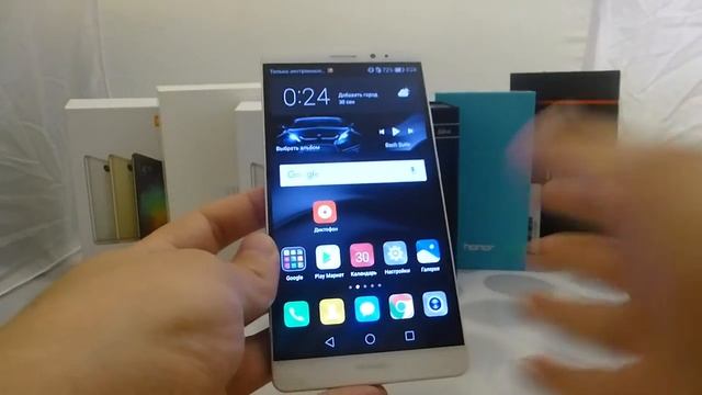 Huawei Mate 8 - большой флагман 2016 года смотреть онлайн