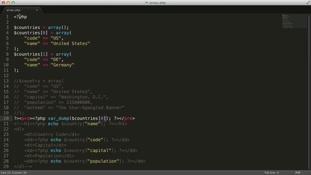 php tutorials for beginners nesting arrays within arrays_idrees смотреть онлайн