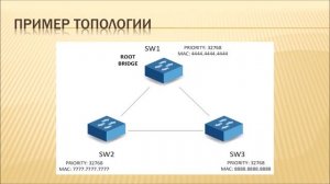 Основы функционирования протокола STP  (Spanning tree protocol)