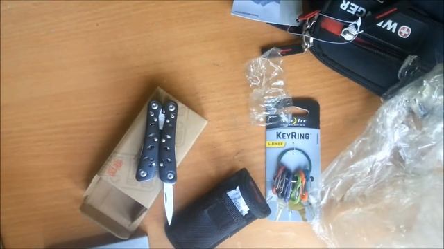 Посылка с Москвы с ножом VICTORINOX и мультитулом Ganzo смотреть онлайн