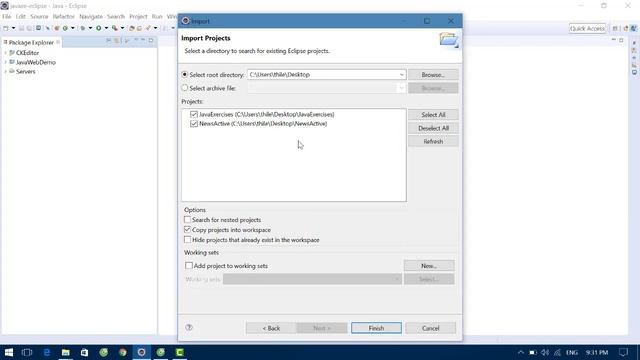 Hướng dẫn Import Java Project vào Eclipse смотреть онлайн
