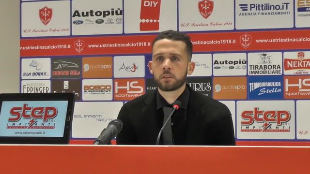 Sala stampa Triestina-Vis Pesaro: Angelo Tartaglia смотреть онлайн