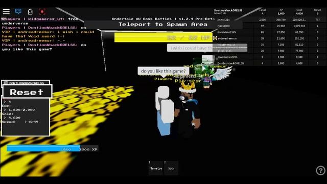 Roblox Undertale AU Boss Battles смотреть онлайн