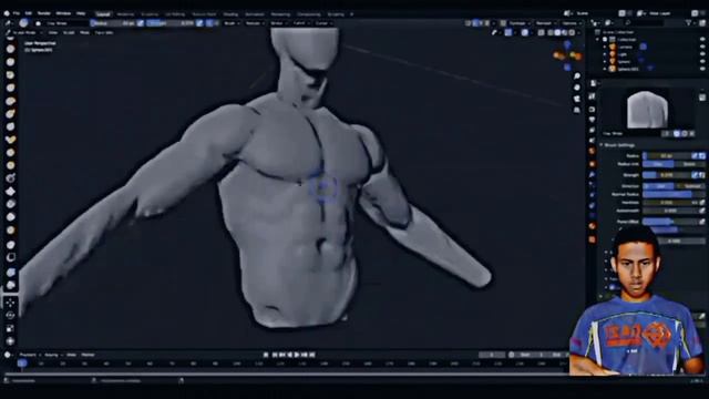 I was maked a 3D model Character in Blender | SAKLINE HASAN | #video #blender #3dmodel #sakline смотреть онлайн