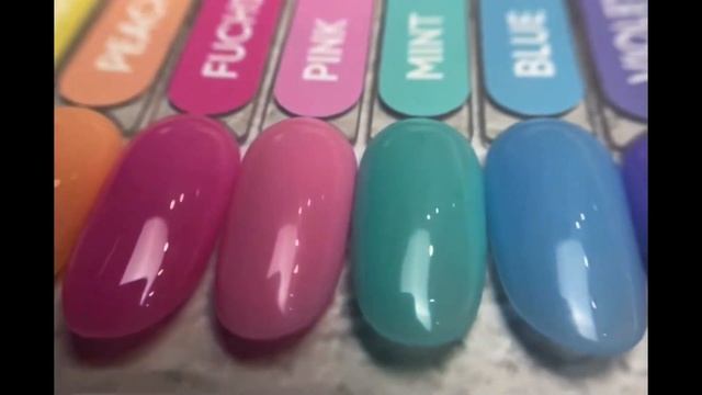 Цветные базы Patrisa Nail | Летние сочные каучуковые базы для маникюра смотреть онлайн