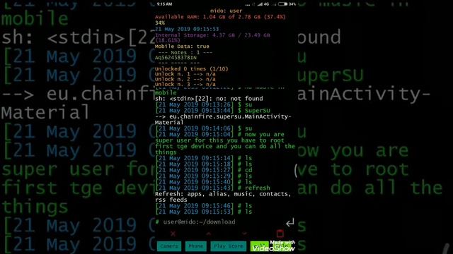 Hacking using android terminal emulator смотреть онлайн