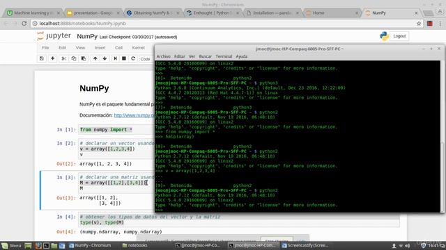 Librerías de Python para machine learning:Numpy, SciPy, Pandas смотреть онлайн
