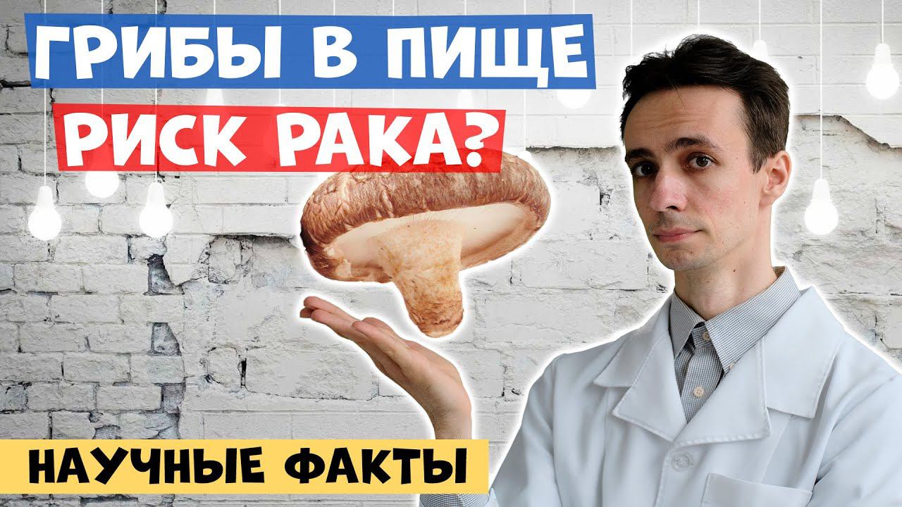 Будет ли рак если регулярно есть грибы? Каковы риски? смотреть онлайн