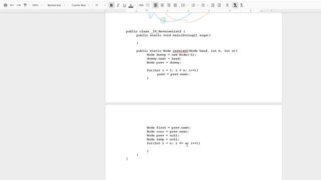 Reverse Linked List 2 | Interview Practice | Linked List смотреть онлайн