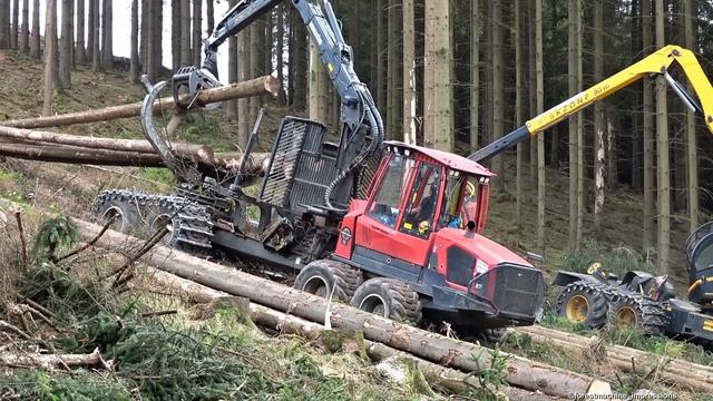 ?*THE Team* • Equus175 & Komatsu875 & Highlander HL20-1 • Lesneprace-Sro • ForestmachineAction • #1 смотреть онлайн