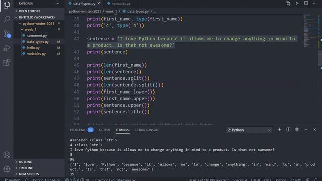 week-2: 2.1 - week-1 revision - 1/3 смотреть онлайн