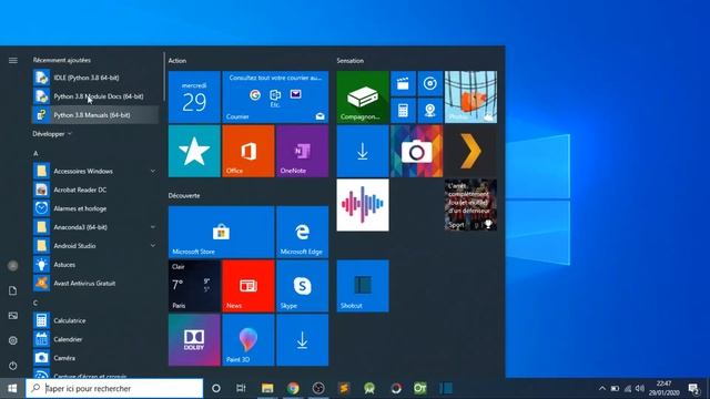 How to install Python 3.8.1 on Windows 10|Windows 8|Windows 7 смотреть онлайн