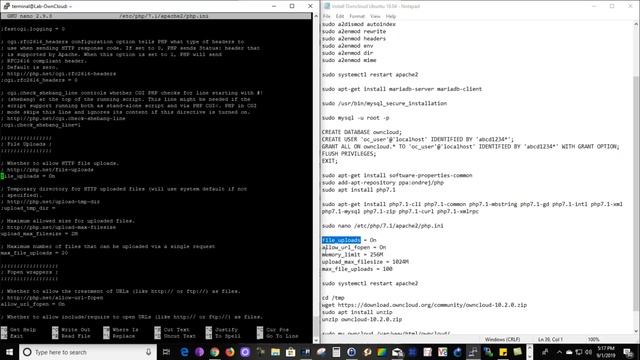 Como instalar owncloud en Ubuntu server смотреть онлайн