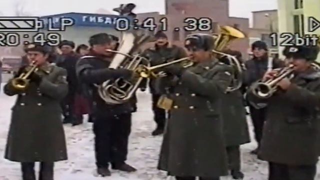 Motor Rally in Murmansk 12 December 2000 Russian Anthem by a Orchestra смотреть онлайн