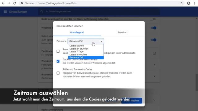 Chrome Cookies löschen (oder Verlauf + Cache!) смотреть онлайн