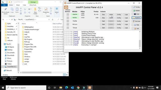 HOW FIXED XAMPP PHPMYADMIN PORT 3306 ERROR смотреть онлайн