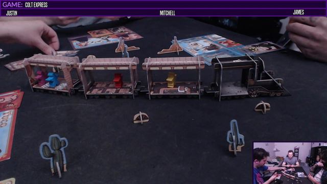 It's Time Board The Chaos Train In COLT EXPRESS (Board Game Gameplay)