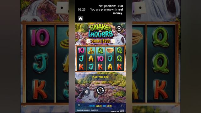 NEW Snakes And Ladders Snake Eyes + Bonus Game £50 Start