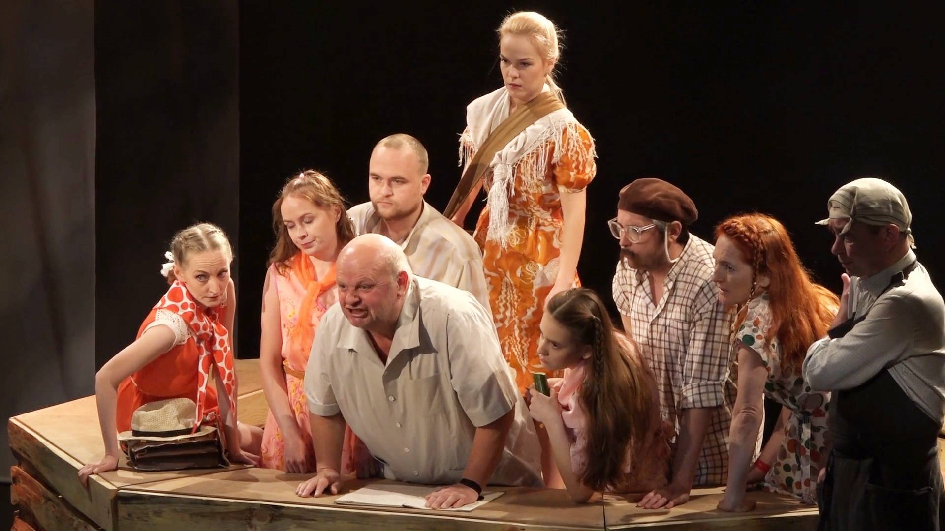 Театр ПАРАФРАЗ - Провинциальные дурачки. Первый акт.