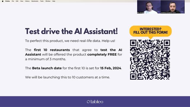 Tableo's AI Assistant Webinar Replay смотреть онлайн